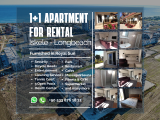 1+1 APARTMENT FOR RENTAL FURNISHED in Royal Sun ,Long Beach - İskele 