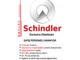 Kutlay Mühendislik - Schindler - Satış / Pazarlama Personeli (Bayan)