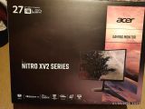 27 inc Acer Nitro XV2 serisi 144hz gaming monitor
