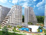 MAĞUSA GEÇİTKALE BÖLGESİNDE LÜKS SİTE İÇERSİNDE SATILIK 2 + 1 DAİRELER