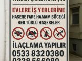 Evlere iş yerlerine Hertürlü  Fere  Hamam Böceği Tüm Haşerelere karşı bir kesin çözüm