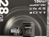 Lexar 128 gb silver plus microsd 