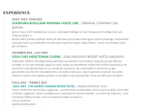 Sous chef , iş arıyorum 