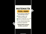 Matematik Özel Ders
