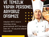 Bayan mutfakcı ve temızlık yapan personel arıyoruz ofısımıze
