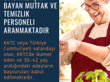 Bayan mutfakcı ve temızlık yapan personel arıyoruz ofısımıze