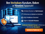 Veritabanı kurulumu, bakımı ve yönetimi 