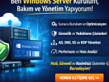 Windows Server kurulumu, bakımı ve yönetimi