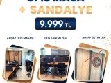 Ofis masası ve sandalyeleri 