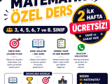 Matematik  Özel Ders
