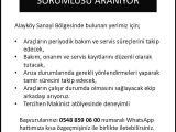 ARAÇ BAKIM VE TAKİP SORULUSU ARANIYOR - MÜNHAL
