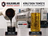Atık madeni yağ geri dönüşüm makinası yapımı Kalkanlar makina 