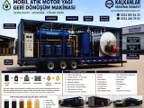 Trailer-mounted crude oil refinery kalkanlar makina 