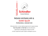 Kutlay Mühendislik - Schindler - İnsan Kaynakları ve İdari İşler Personeli