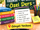 İNGİLİZCE ÖZEL DERS VERİLİ İLKOKUL /ORTAOKUL